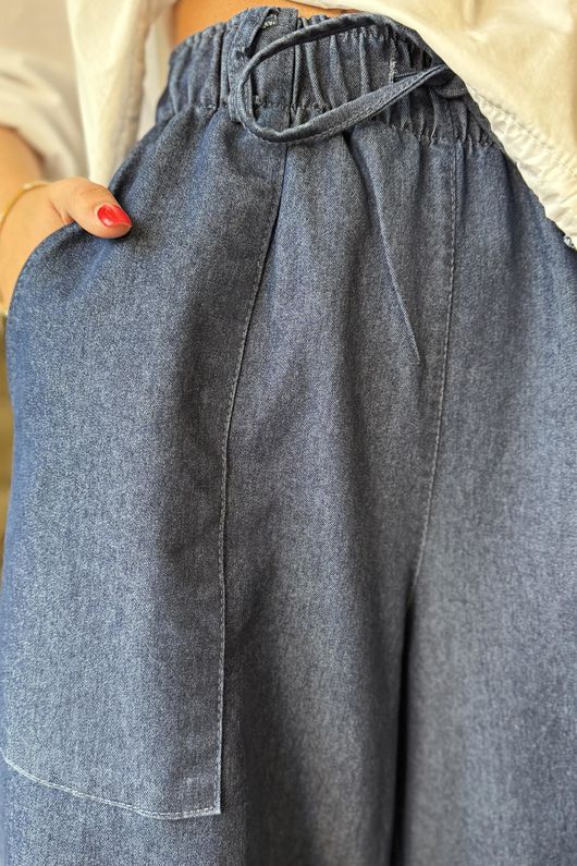 Billie Tapered Wide Leg Dark